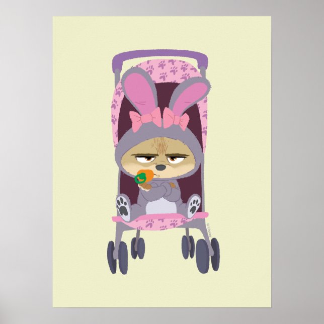 Finnick  - Baby Bunny Stroller Poster (Front)