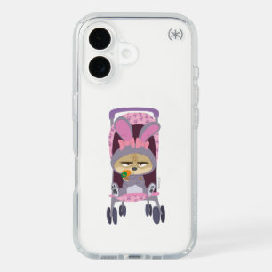 Finnick - Baby Bunny Stroller iPhone 16 Case