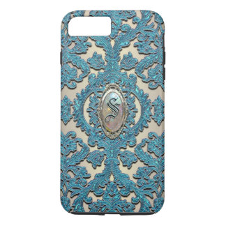 Finnigan Sopra Damask Elegant Monogram Plus iPhone 8 Plus/7 Plus Case