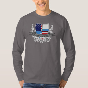 Finnish-American Shield Flag T-Shirt