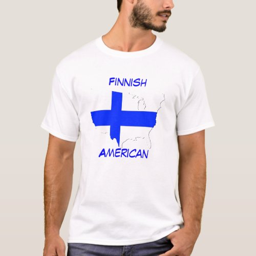 Finnish American T_Shirt