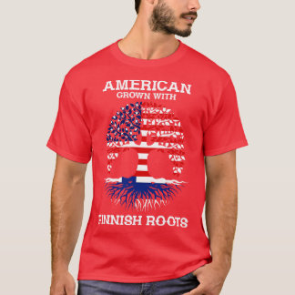 Finnish American USA Finland T-Shirt