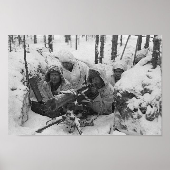 Finnish Army in the Winter War Poster (Front)