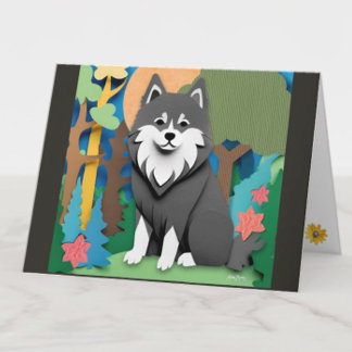 FINNISH-ed Lapphund Card