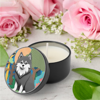 FINNISH-ed Lapphund Mini Candle Favors
