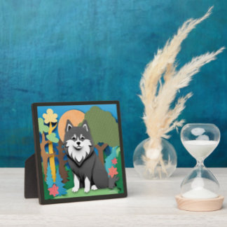 FINNISH-ed  Lapphund Plaque