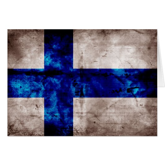 Finnish Flag Cards (Front Horizontal)