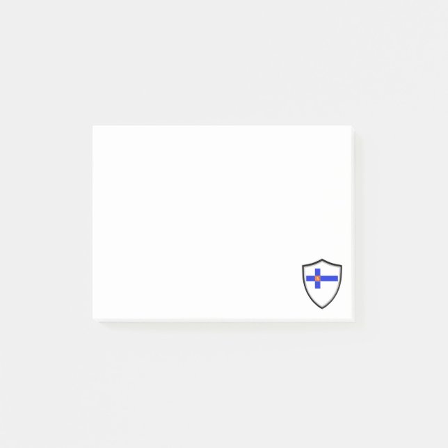 Finnish flag-coat arms notes (Front)