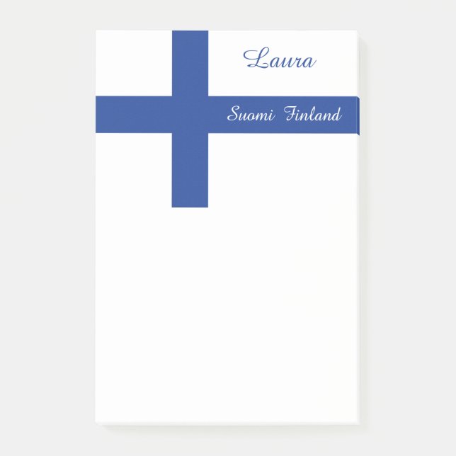 Finnish Flag custom notes (Front)