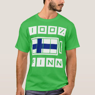 Finnish Flag Finn Gift Finland T-Shirt