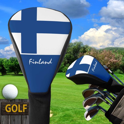 Finnish Flag  Golf Finland sports Covers clubs