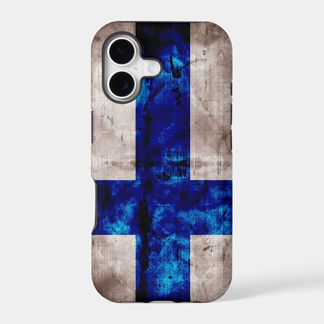 Finnish Flag Iphone Case (Back)