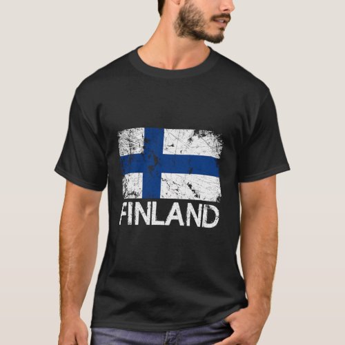 Finnish Flag Made In Finland T_Shirt
