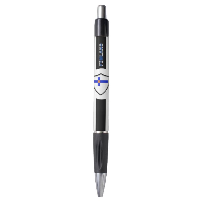 Finnish flag pen (Front Vertical)