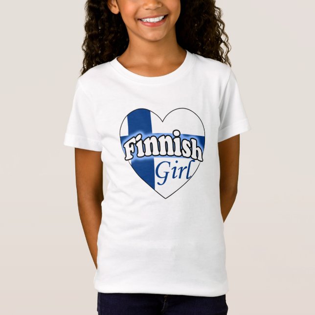 Finnish Girl T-Shirt (Front)