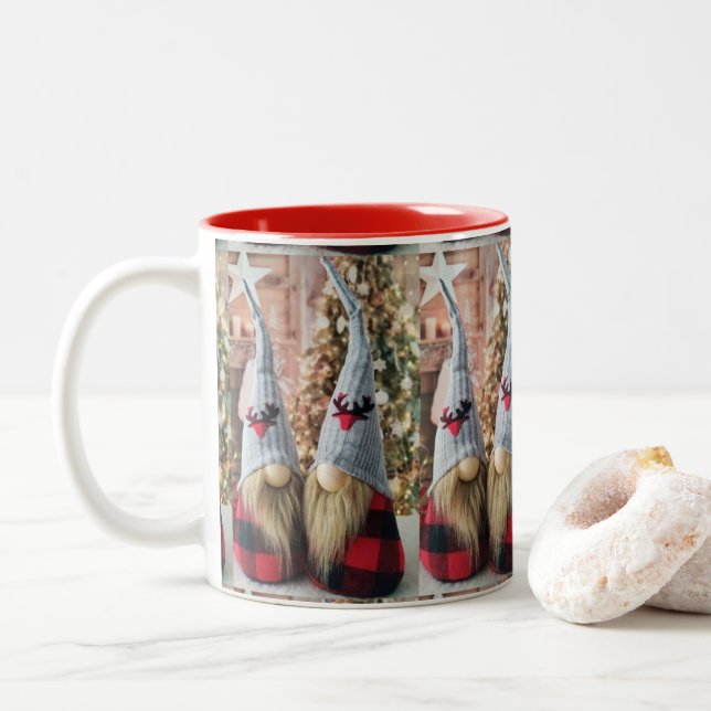 ***FINNISH GNOME*** CHRISTMAS MUG (With Donut)