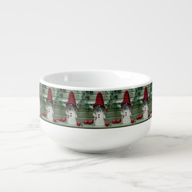 ***FINNISH GNOME*** CHRISTMAS SOUP BOWL (Front)