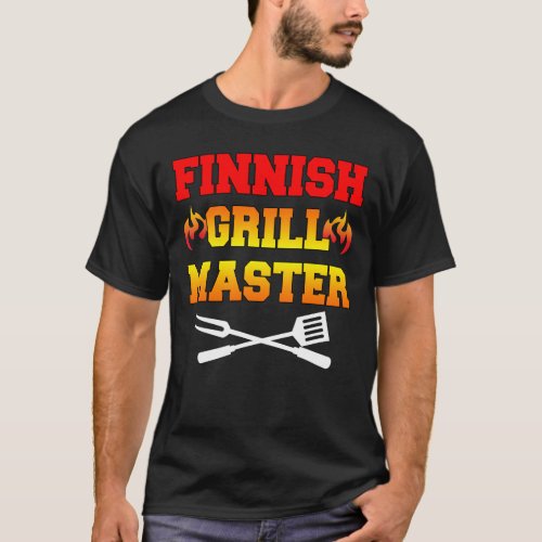 Finnish Grill Master ON DARK T_Shirt