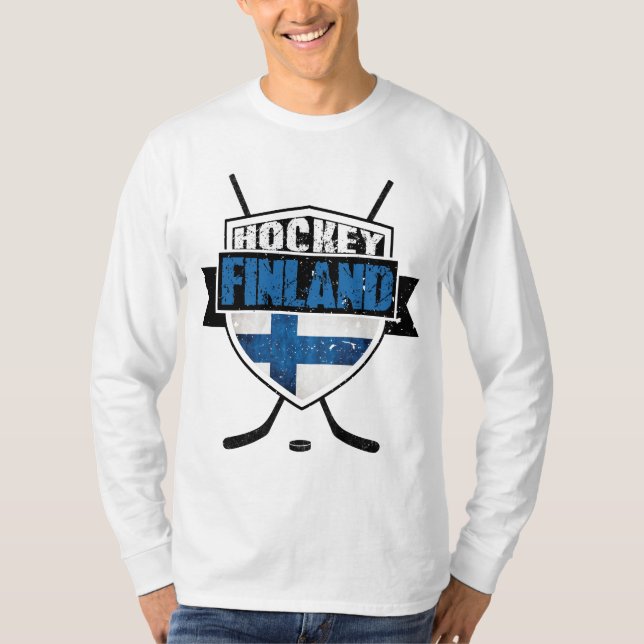 Finnish Hockey Shield Suomi Tee (Front)