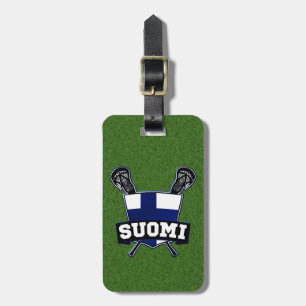Finnish Lacrosse Luggage Tag Template
