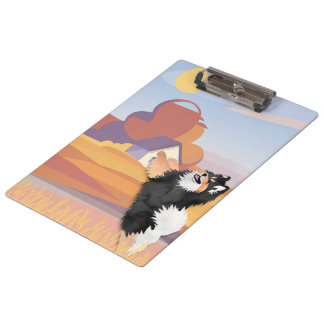 FINNISH LAPPHUND  Acrylic Clipboard
