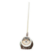 Finnish Lapphund Dog 3D Inspired Cake Pops (Front)