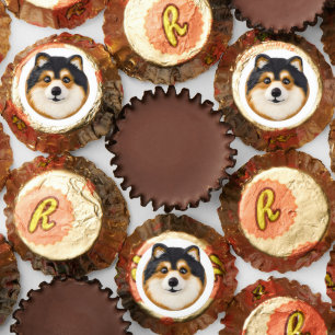 Finnish Lapphund Dog 3D Inspired Reese's Peanut Butter Cups