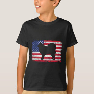 Finnish Lapphund Dog 4th Of July Patriotic America T-Shirt