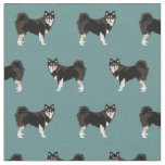 Finnish Lapphund Dog Fabric