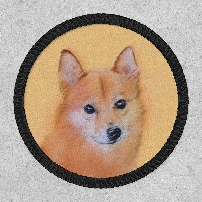 Finnish Lapphund,Finnish,Lapphund,Lapinkoira,Suome Patch (Front)