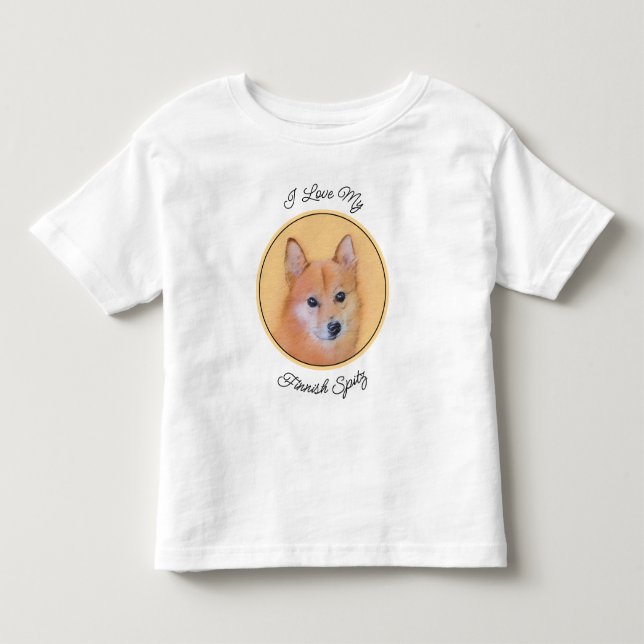 Finnish Lapphund,Finnish,Lapphund,Lapinkoira,Suome Toddler T-shirt (Front)
