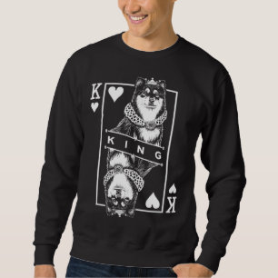 Finnish Lapphund King Of Hearts  Dog  Pop Sweatshirt