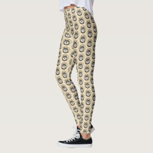 Finnish Lapphund Painting - Cute Original Dog Art Leggings
