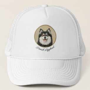 Finnish Lapphund Painting - Cute Original Dog Art Trucker Hat