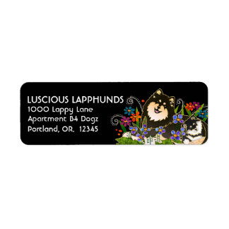 FINNISH LAPPHUND - Return Address Labels Customize