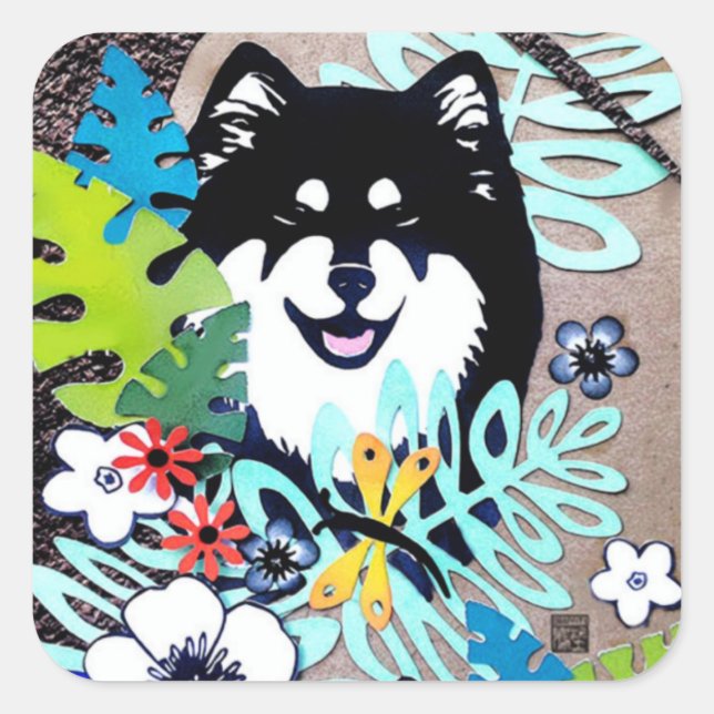 FINNISH LAPPHUND stickers (Front)