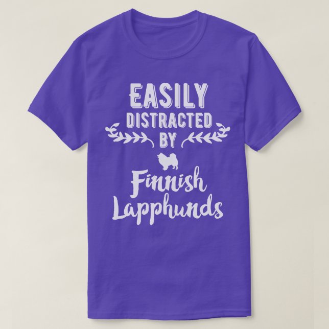 Finnish Lapphund T-Shirt (Design Front)