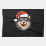 Finnish Lapphund Ugly Sweater Christmas Classic T- Kitchen Towel
