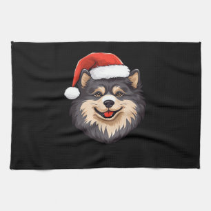 Finnish Lapphund Ugly Sweater Christmas Classic T- Kitchen Towel
