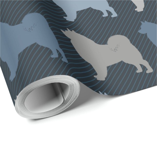 Finnish Lapphund Wrapping Paper (Roll Corner)