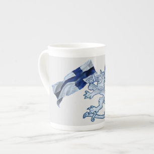 Finnish Lion Crest Specialty Mug