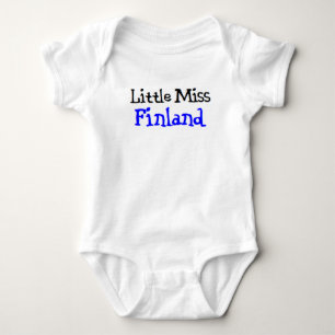finnish little miss baby bodysuit