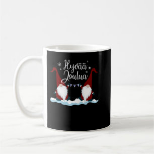 Finnish Merry Christmas Finland Gift Tee Hyvaa Jou Coffee Mug