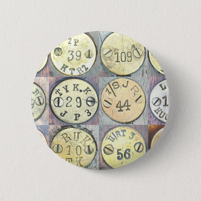 Finnish Mosin-Nagant Stock Disc Button (Front)