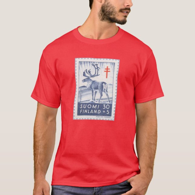 Finnish Reindeer T-Shirt (Front)