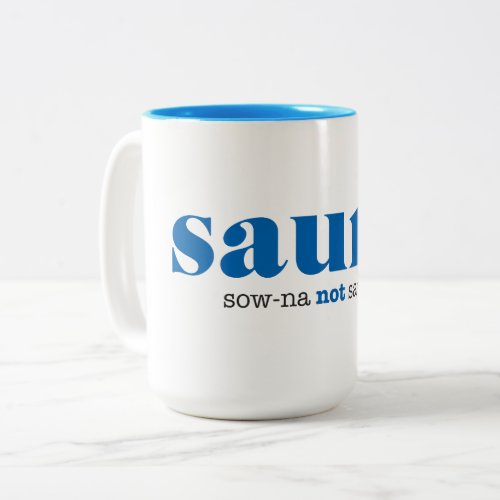 Finnish Sauna Coffee Mug