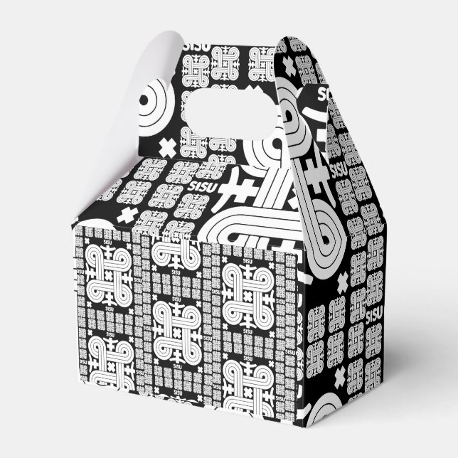 Finnish Sisu Art Favor Boxes (Front Side)