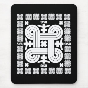 Finnish Sisu Art Mouse Pad