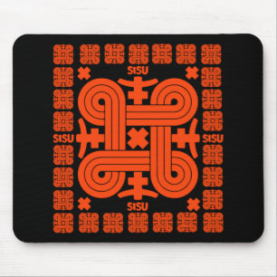 Finnish Sisu Art Mouse Pad