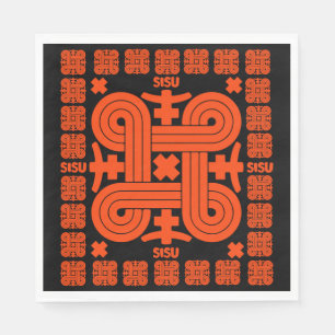 Finnish Sisu Art Napkins